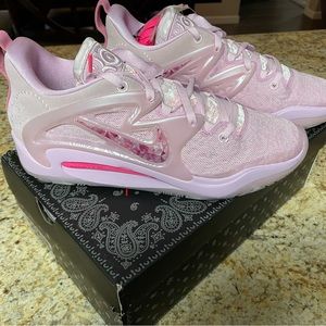 💗🔥 NIKE KD15 AUNT PEARL BASKETBALL SHOES PINK KD 15 KEVIN DURANT